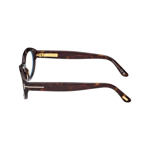 Óculos de Grau Tom Ford FT6067-B_54052 Acetato Marrom Mesclado
