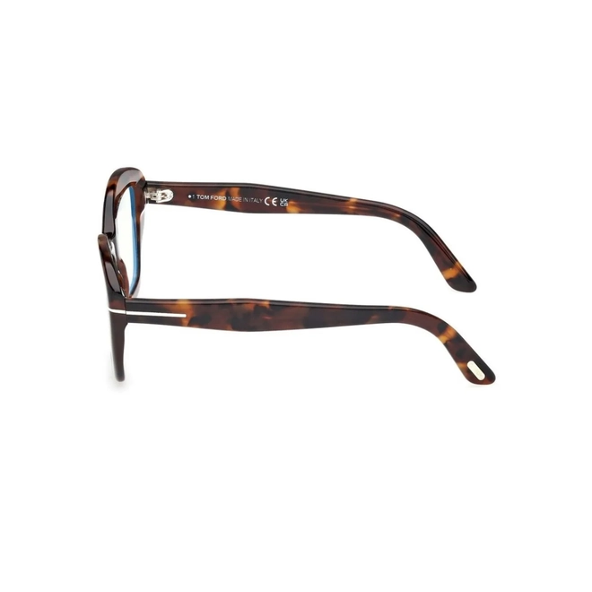Óculos de Grau Tom Ford FT6044-B_54052 Acetato Marrom Mesclado 3