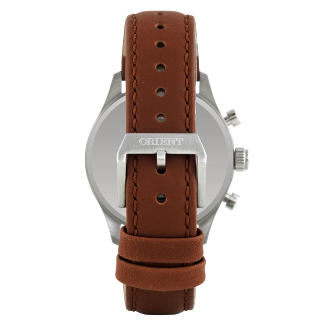 Relógio Orient Sport Solartech Cronógrafo - MBSCC065 S1MX Branco 3