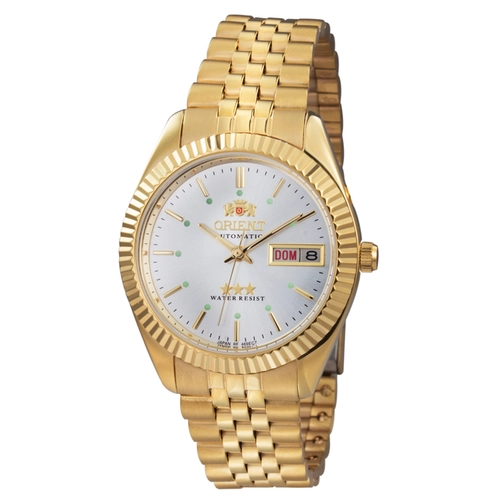 Relógio Orient 3 Estrelas Automático - 469EC7NH B1KX Prata
