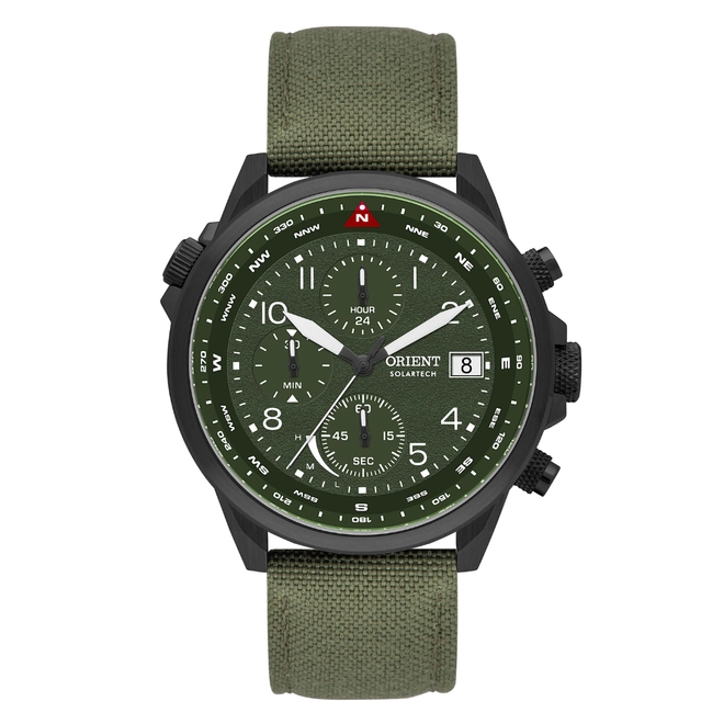 Relógio Orient Solartech Elite Land - MPSNC006 E2EX Verde 1