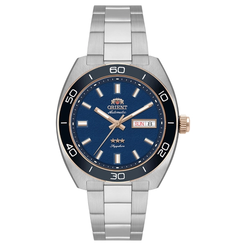 Relógio Orient 3 Stars Elegance Automatic - YN6MM017 D1SX Azul