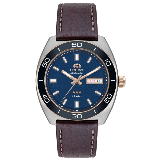 Relógio Orient 3 Stars Elegance - YN6MC019 D1NX - Relógio Orient 3
