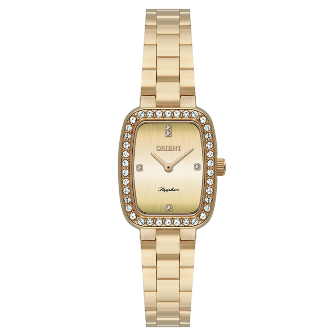 Relógio Orient Mini Feminino - LGSS0070 C1KX Dourado 1