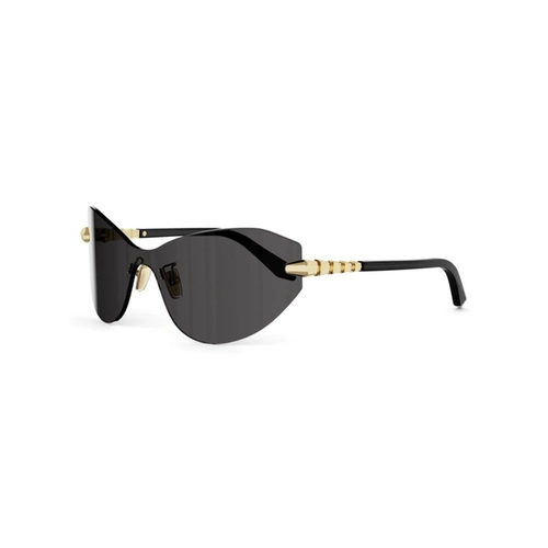 Óculos de Sol Bvlgari BV40080U_0030A Metal Dourado com lentes na cor Fumê