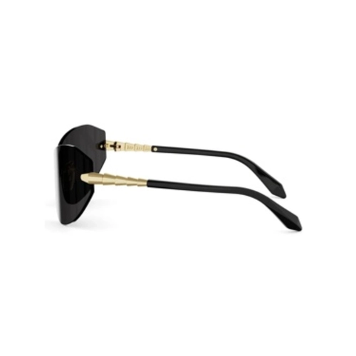 Óculos de Sol Bvlgari BV40080U_0030A Metal Dourado com lentes na cor Fumê
