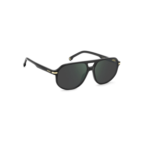 Óculos de Sol CARRERA 375/S 807 59Q3 Acetato Preto com lentes na cor Cinza Espelhado