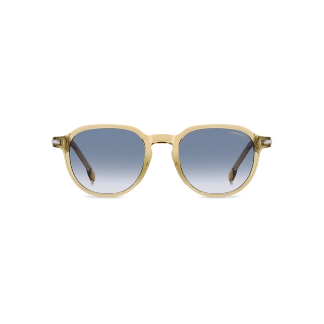 Óculos de Sol CARRERA 376/S TUI 5008 Acetato Amarelo com lentes na cor Azul Degradê 2