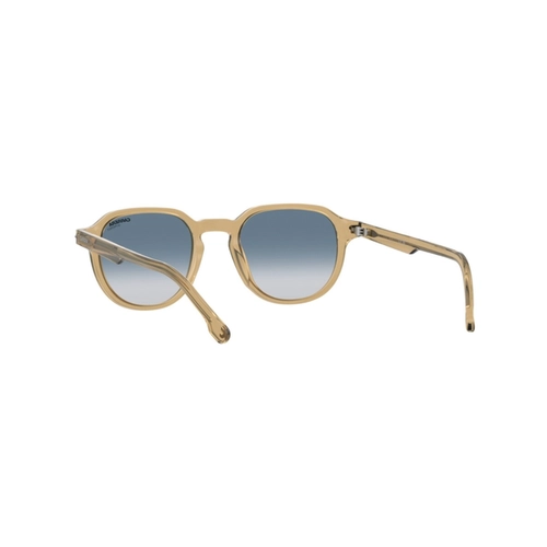 Óculos de Sol CARRERA 376/S TUI 5008 Acetato Amarelo com lentes na cor Azul Degradê