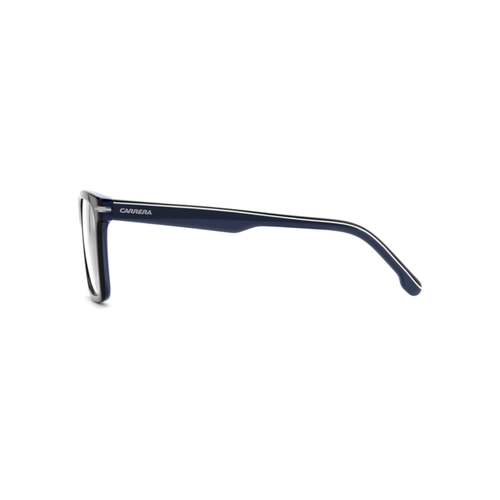 Óculos de Grau Carrera CA 387/C PJP 5618 Acetato Preto e Azul com Clip-On na cor Cinza