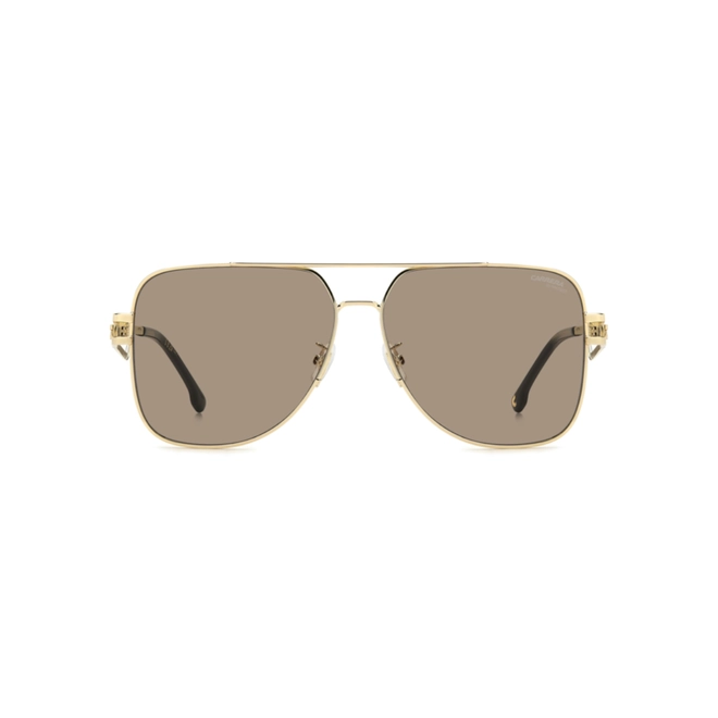Óculos de Sol CARRERA 3100/S J5G 6370 Metal Dourado com lentes na cor Marrom 2