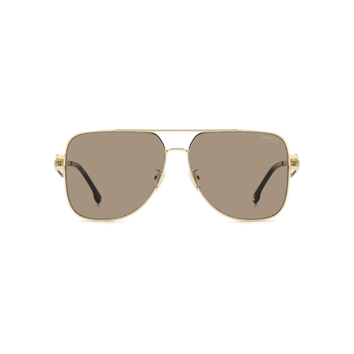 Óculos de Sol CARRERA 3100/S J5G 6370 Metal Dourado com lentes na cor Marrom