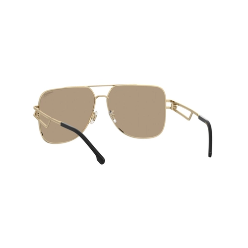Óculos de Sol CARRERA 3100/S J5G 6370 Metal Dourado com lentes na cor Marrom