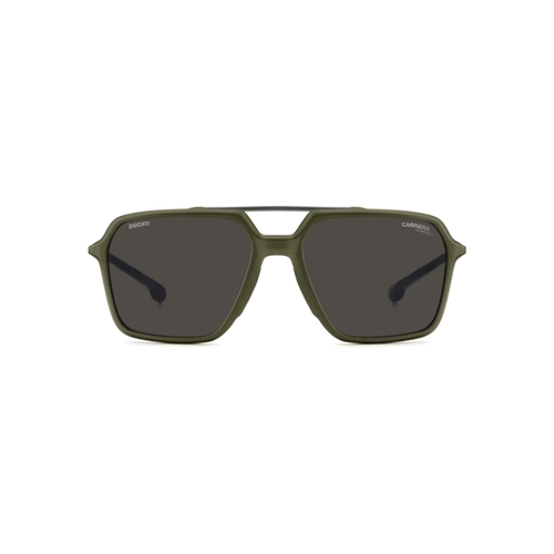 Óculos de Sol Carrera Ducati CARDUC 042/S TBO 552K Poliamida Verde com lentes na cor Cinza