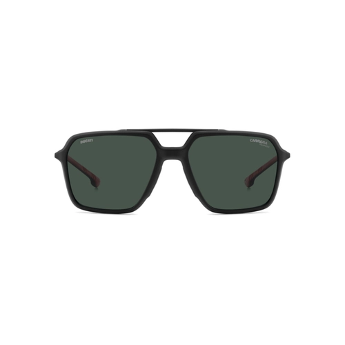 Óculos de Sol Carrera Ducati CARDUC 042/S 003 55UC Poliamida Preto Fosco com lentes na cor Verde Polarizado