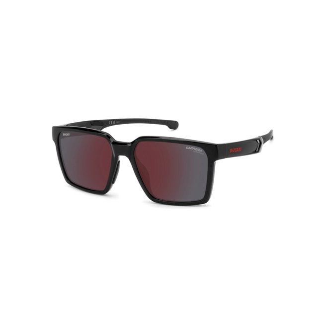 Óculos de Sol Carrera Ducati CARDUC 045/S OIT 56H4 Poliamida Preto com lentes na cor Vermelho Degradê Espelhado 1