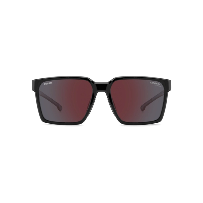 Óculos de Sol Carrera Ducati CARDUC 045/S OIT 56H4 Poliamida Preto com lentes na cor Vermelho Degradê Espelhado 2