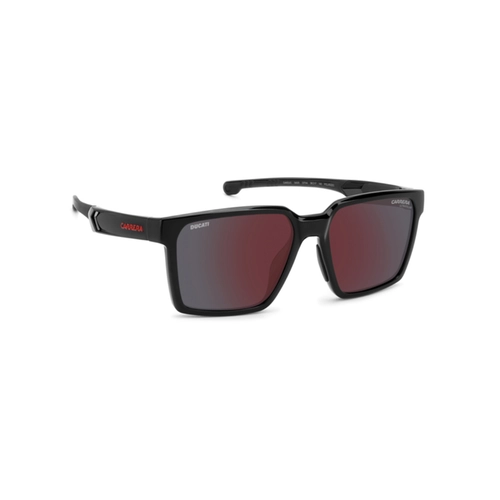 Óculos de Sol Carrera Ducati CARDUC 045/S OIT 56H4 Poliamida Preto com lentes na cor Vermelho Degradê Espelhado