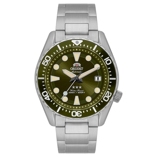 Relógio Orient 3 Stars Sport Sea Automatic - YN6SS011 E1SX Verde