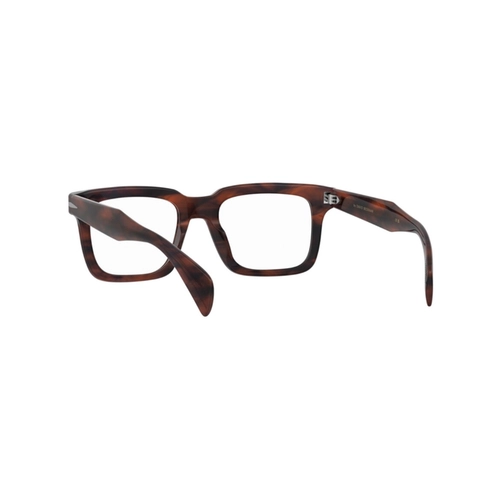 Óculos de Grau David Beckham DB 1237 EX4 5320 Acetato Marrom Mesclado