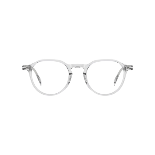 Óculos de Grau David Beckham DB 1230 KB7 4821 Acetato Cinza Transparente