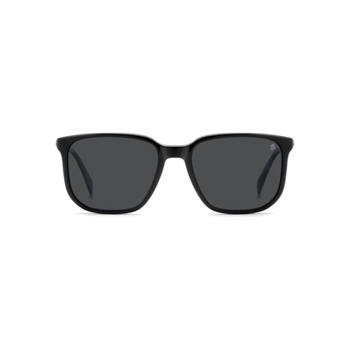 Óculos de Grau David Beckham DB 1210/C 88M 5518 Acetato Preto com lentes na cor Cinza