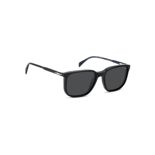 Óculos de Grau David Beckham DB 1210/C 88M 5518 Acetato Preto com lentes na cor Cinza