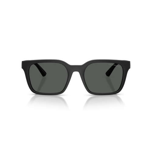 Óculos de Sol Emporio Armani 0EA4269 50098754 Acetato Preto Fosco com lentes na cor Cinza Escuro