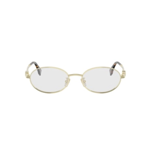 Óculos de Grau Fendi FE50140U_52030 Metal Dourado