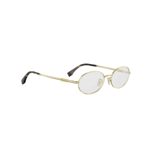 Óculos de Grau Fendi FE50140U_52030 Metal Dourado