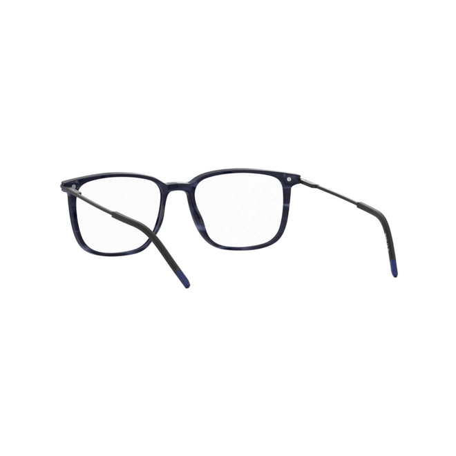 Óculos de Grau Hugo Boss HG 1407 38I 5618 Acetato Azul Mesclado 5
