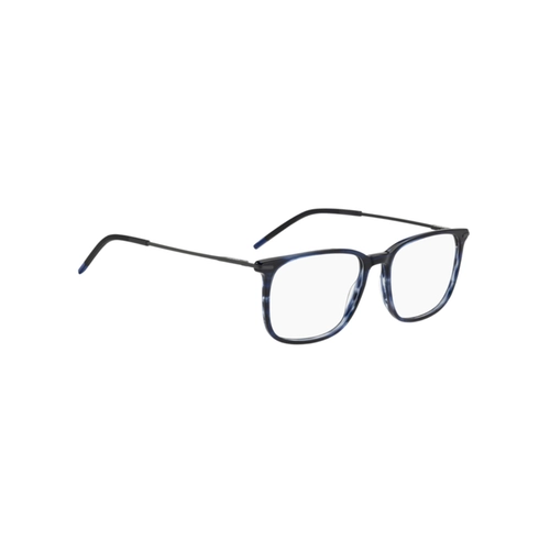 Óculos de Grau Hugo Boss HG 1407 38I 5618 Acetato Azul Mesclado