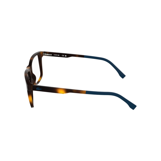 Óculos de Grau Lacoste L4013 214 55 Acetato Marrom Mesclado 4
