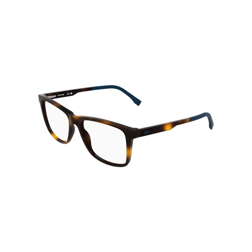Óculos de Grau Lacoste L4013 214 55 Acetato Marrom Mesclado
