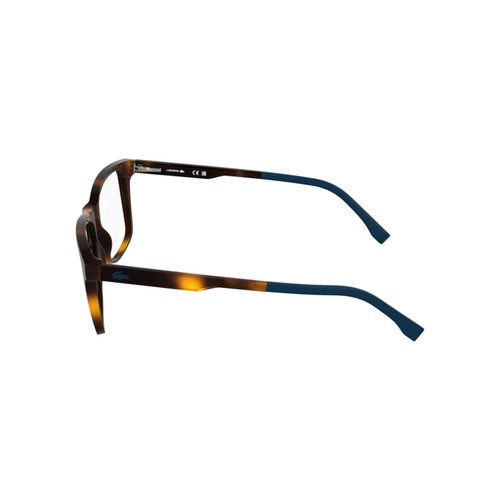 Óculos de Grau Lacoste L4013 214 55 Acetato Marrom Mesclado