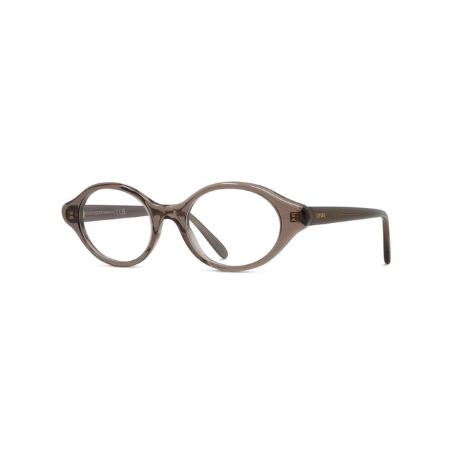 Óculos de Grau Loewe LW50110I_50050 Acetato Marrom Transparente 1