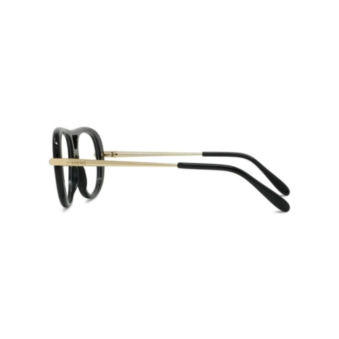 Óculos de Grau Loewe LW50112I_51001 Acetato Preto 4