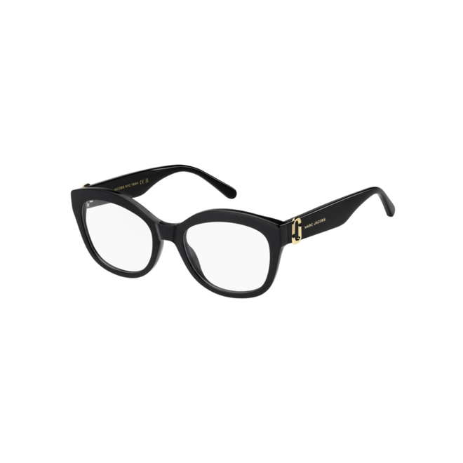 Óculos de Grau Marc Jacobs MARC 892 807 5319 Acetato Preto 1