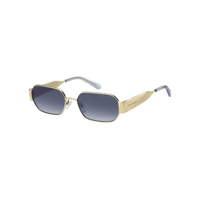 Óculos de Sol Marc Jacobs MARC 890/S LKS 5608 Metal Dourado com lentes na cor Azul Degradê 1