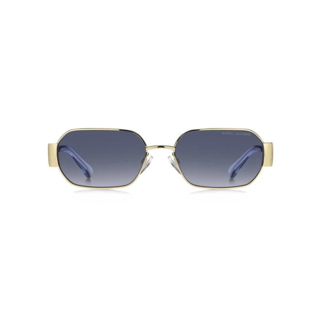 Óculos de Sol Marc Jacobs MARC 890/S LKS 5608 Metal Dourado com lentes na cor Azul Degradê 2