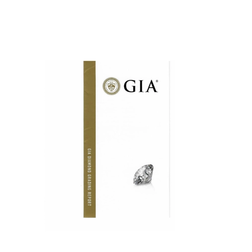 Anel Selection Solitário ouro branco 18k gota e meio aro de Diamantes
