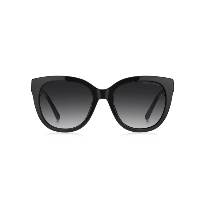 Óculos de Sol Marc Jacobs MARC 885/S 807 549O Acetato Preto com lentes na cor Cinza Degradê 2