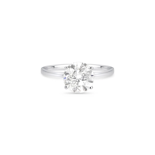 Anel Selection Solitário ouro branco 18k com 201pts de Diamantes
