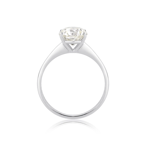 Anel Selection Solitário ouro branco 18k com 201pts de Diamantes