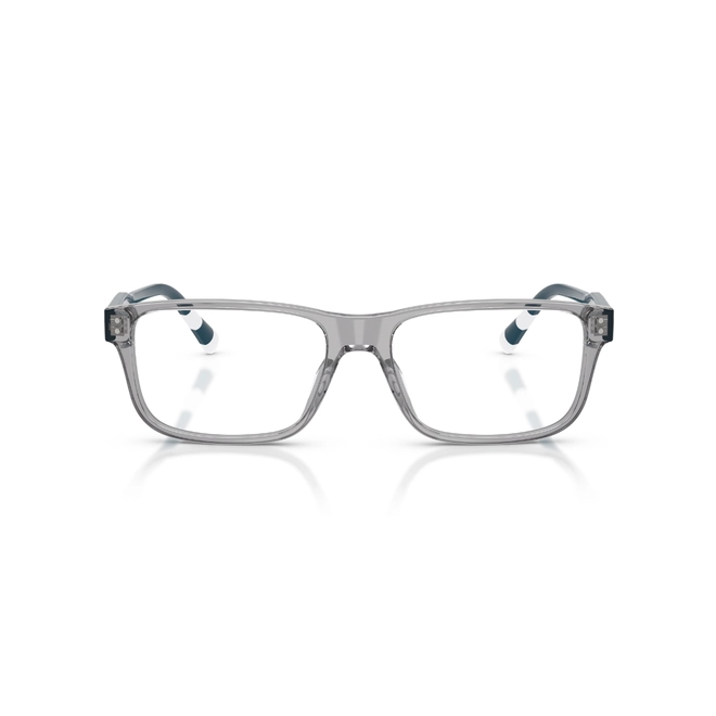 Óculos de Grau Polo Ralph Lauren 0PH2302U 6317 57 Acetato Cinza Transparente Polido 2