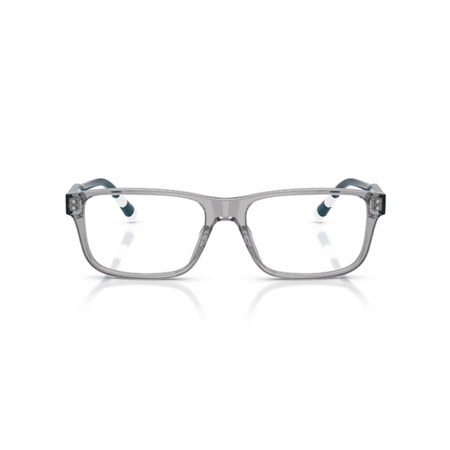 Óculos de Grau Polo Ralph Lauren 0PH2302U 6317 57 Acetato Cinza Transparente Polido