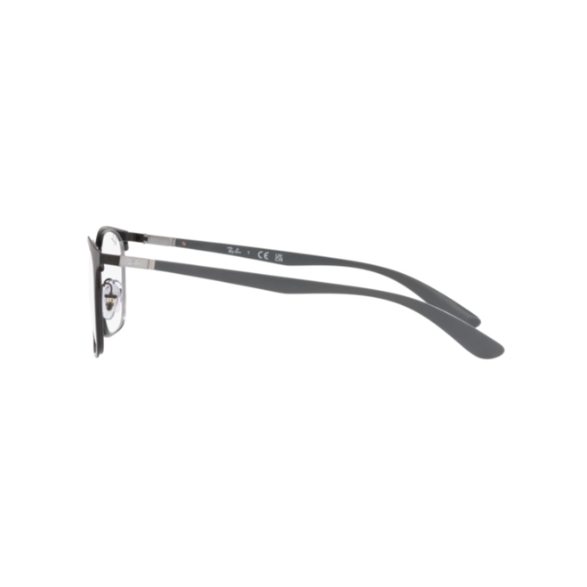 Óculos de Grau Ray-Ban 0RX6486 2904 54 Metal Preto 4