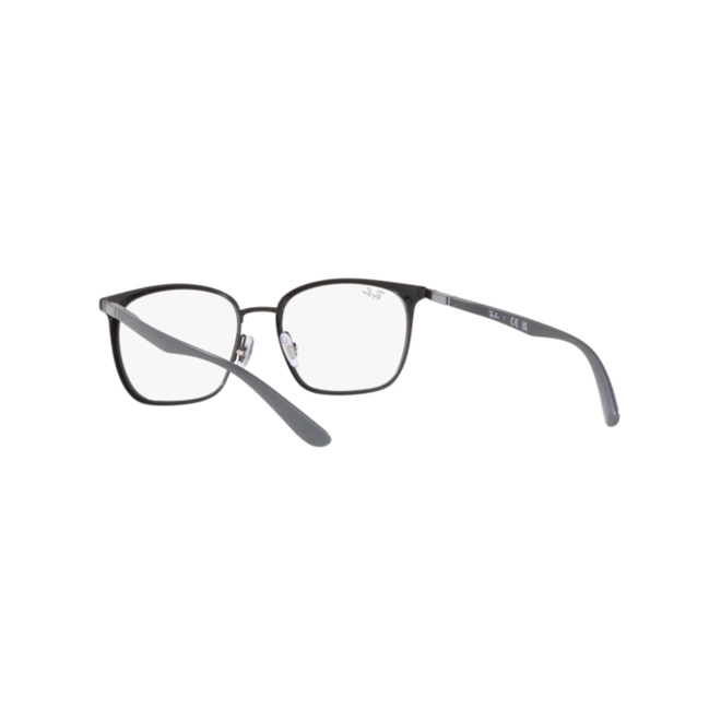 Óculos de Grau Ray-Ban 0RX6486 2904 54 Metal Preto 5