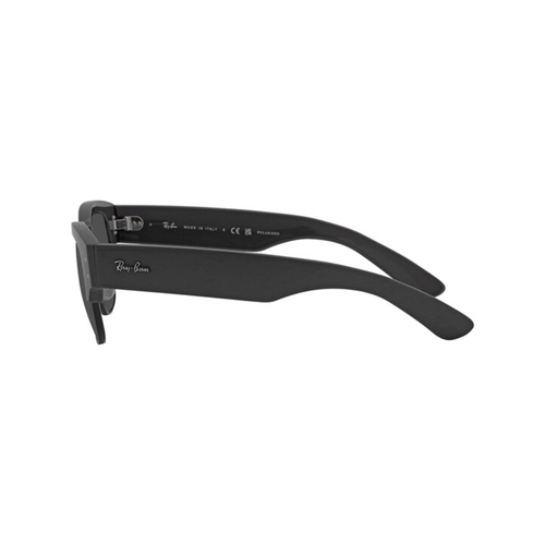 Óculos de Sol Ray-Ban Mega Clubmaster 0RB0316S 13674850 Propionato Cinza Escuro com lentes na cor Fumê Polarizado