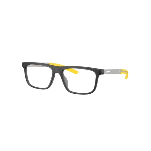 Óculos de Grau Scuderia Ferrari 0FZ8026U 531 57 Acetato Preto Transparente Fosco